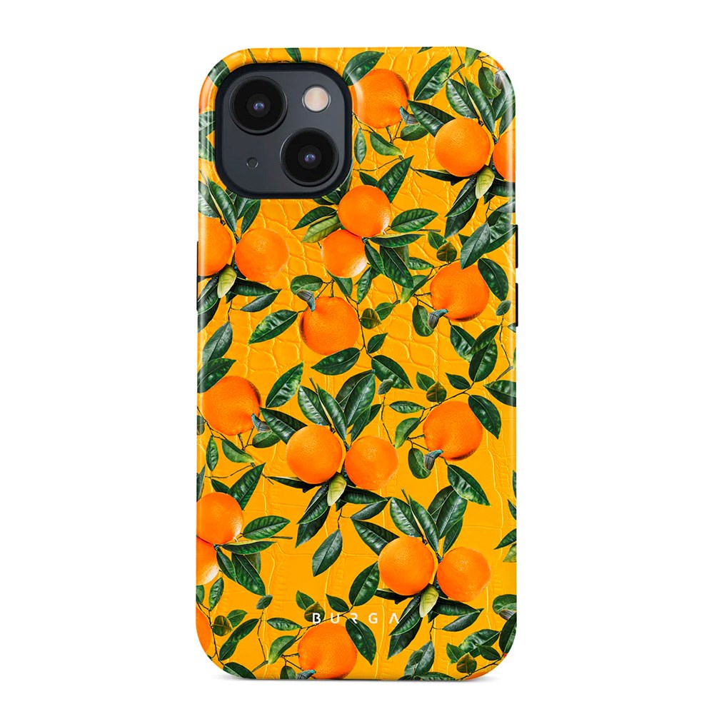 iPhone 13 Burga Tough Fashion Skal - Orange Lemonade