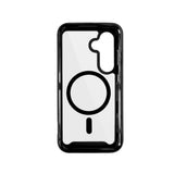 Samsung Galaxy S26+ (Plus) Spello Mag+ Rugged Skal - MagSafe Kompatibel - Genomskinlig / Svart