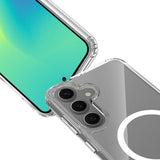 Samsung Galaxy S26+ (Plus) Spello Mag+ Clear Skal - MagSafe Kompatibel - Gennemsigtig