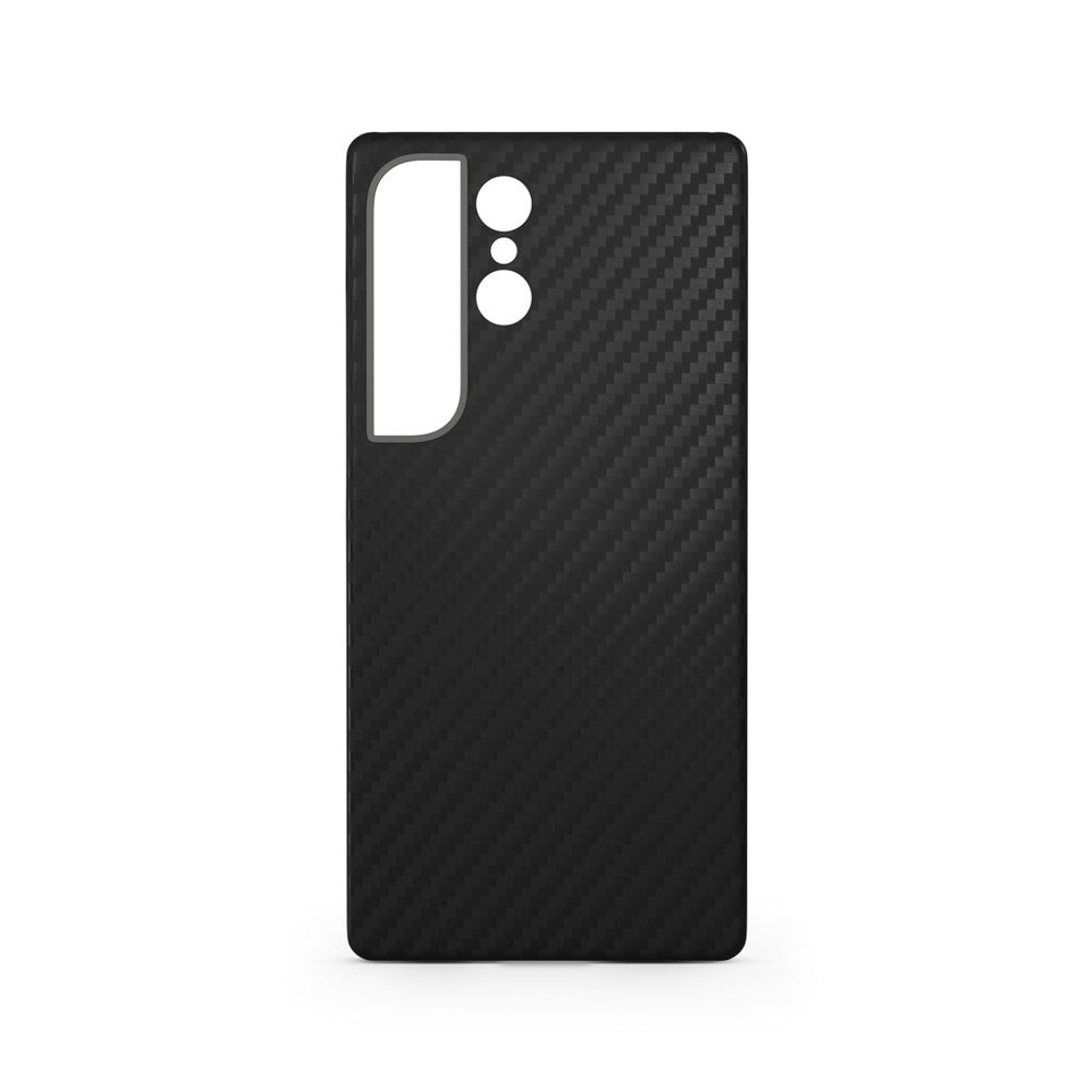 Samsung Galaxy S26 Ultra Spello Mag+ Carbon Skal - MagSafe Kompatibel - Svart