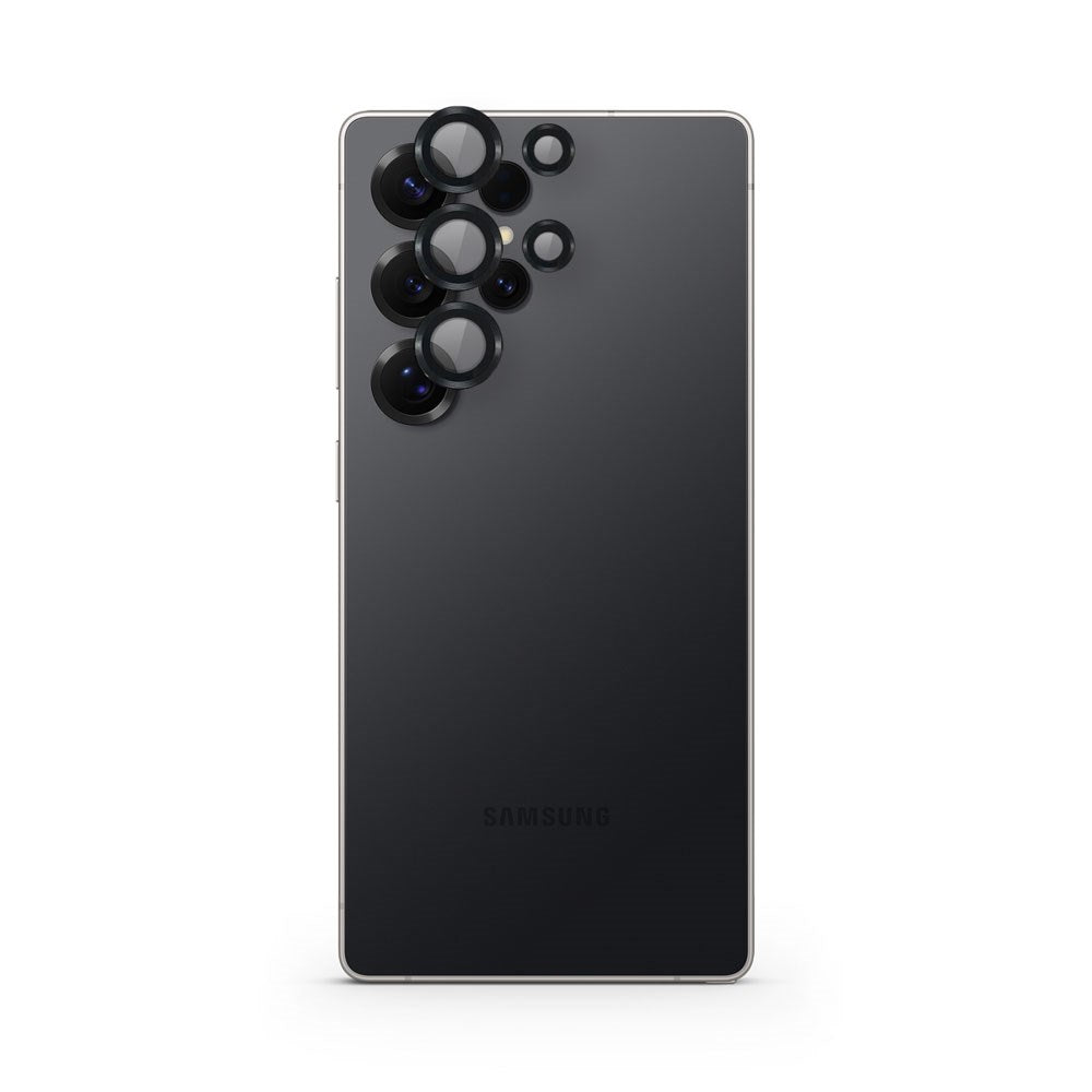 Samsung Galaxy S26 Ultra Spello Aluminium Kameralinsskydd - Svart