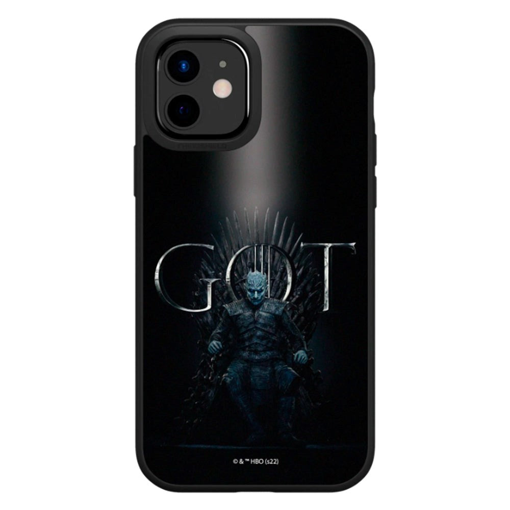 iPhone 12 / 12 Pro RhinoShield SolidSuit Tåligt Skal m. Game of Thrones - White Walkers The Night King