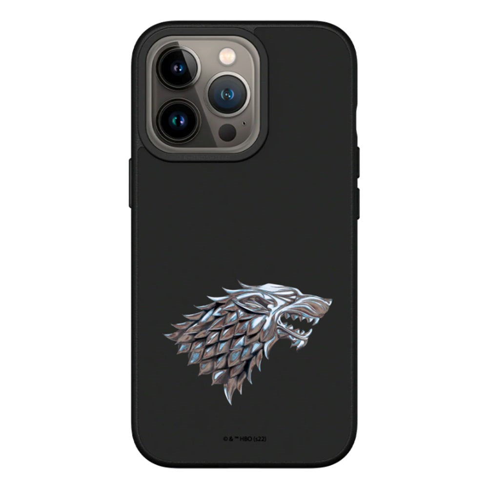 iPhone 13 Pro RhinoShield SolidSuit Tåligt Skal m. Game of Thrones - House Stark Sigil