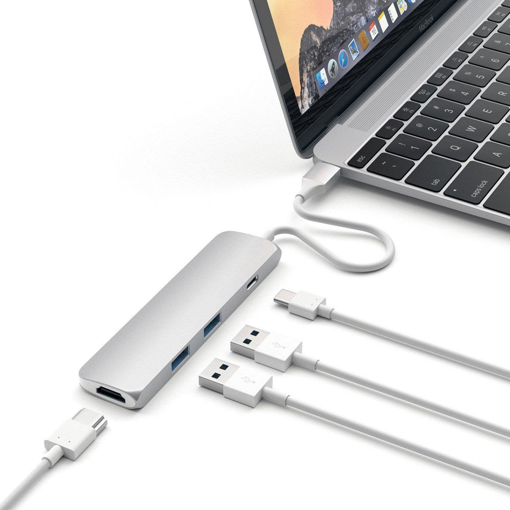 Satechi USB-C 4K HDMI Multiport Adapter - Silver