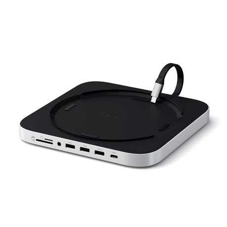 Satechi Mac Mini & Mac Studio Stativ/Hub - Silver