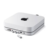 Satechi Mac Mini & Mac Studio Stativ/Hub - Silver