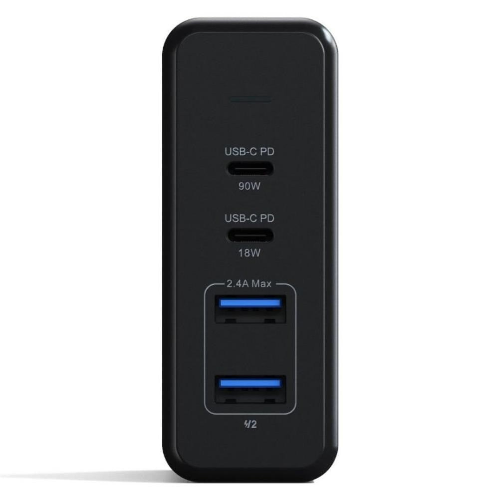 Satechi USB-C 108W Dual PD Reseladdare - Space Grey