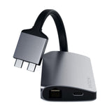 Satechi Dual USB-C Multiadapter 4K HDMI - Space Grey