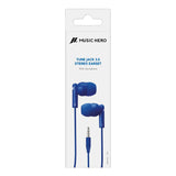 MUSIC HERO Tune Stereo In-Ear Hörlurar med Jack 3.5 mm & Mikrofon - Blå