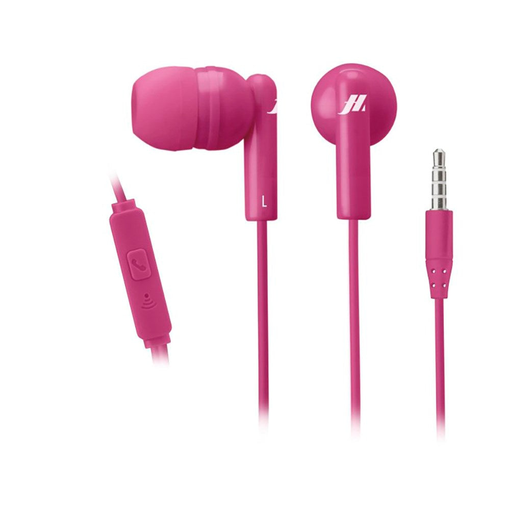 MUSIC HERO Tune Stereo In-Ear Hörlurar med Jack 3.5 mm & Mikrofon - Pink