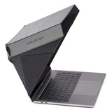 MacBook 12-14" Philbert Hood m. Solskydd & Integrerad Sekretess - Ultra Slim - Svart