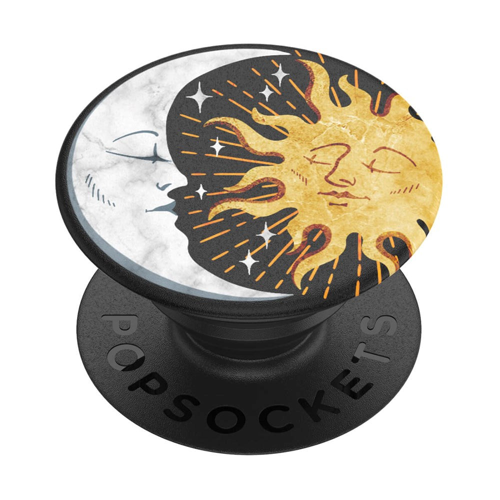 PopSockets PopGrip Avtagbart Grepp med Stativfunktion - Sun and Moon