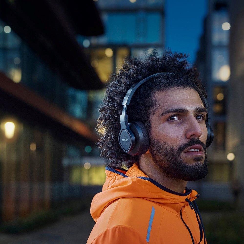 Philips Series 4000 GO Bluetooth Sport Hörlurar On-Ear - Svart