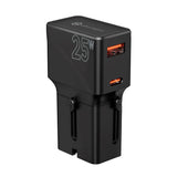 Mobile Origin Resa Adapter EU/US/UK/AU 25W - Svart