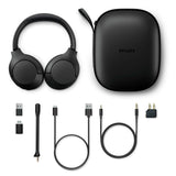 Philips Series 8000 Bluetooth-hörlurar Over-Ear med ANC, USB-A/C-Mottagare och Sladd - Svart