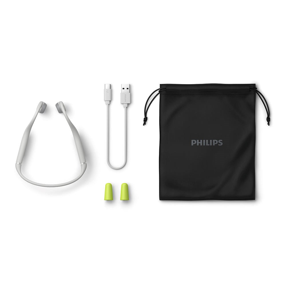 Philips Series 4000 Bluetooth Headset Open-Ear för Barn med Ljudbegränsare - Vit