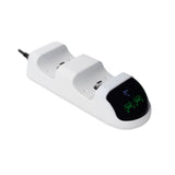 White Shark TAKEDOWN Laddstation för PS5 Controller – Vit