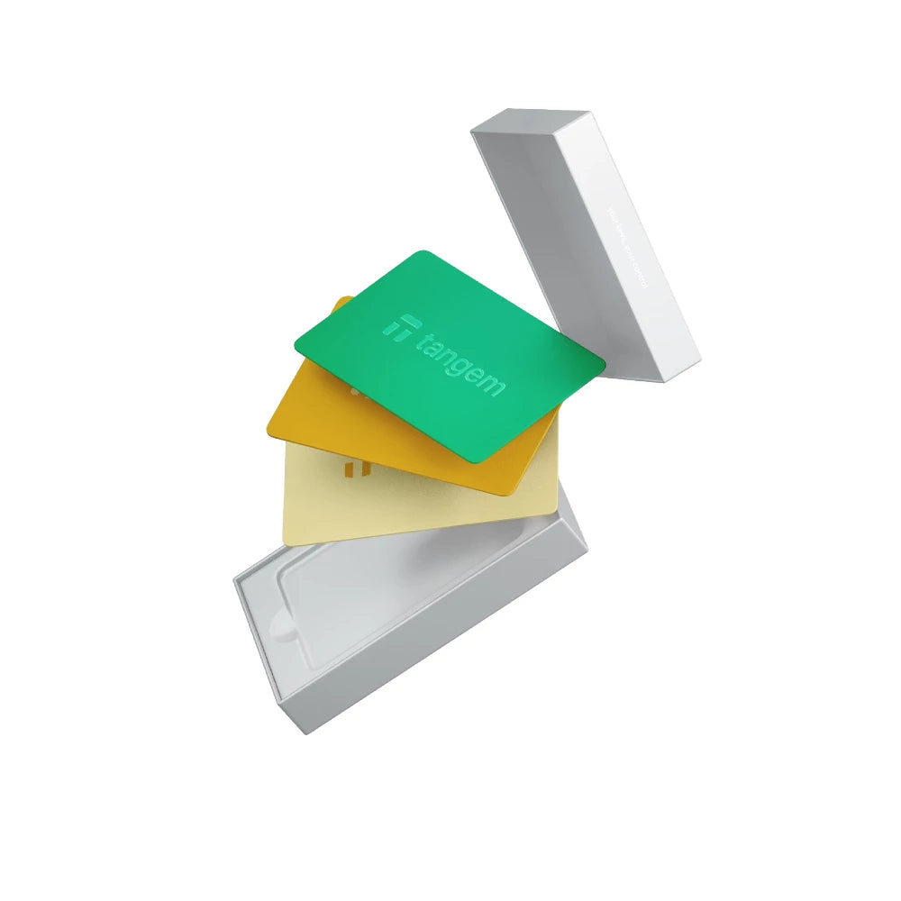 Tangem Wallet Card - 3 st - Sun Drop