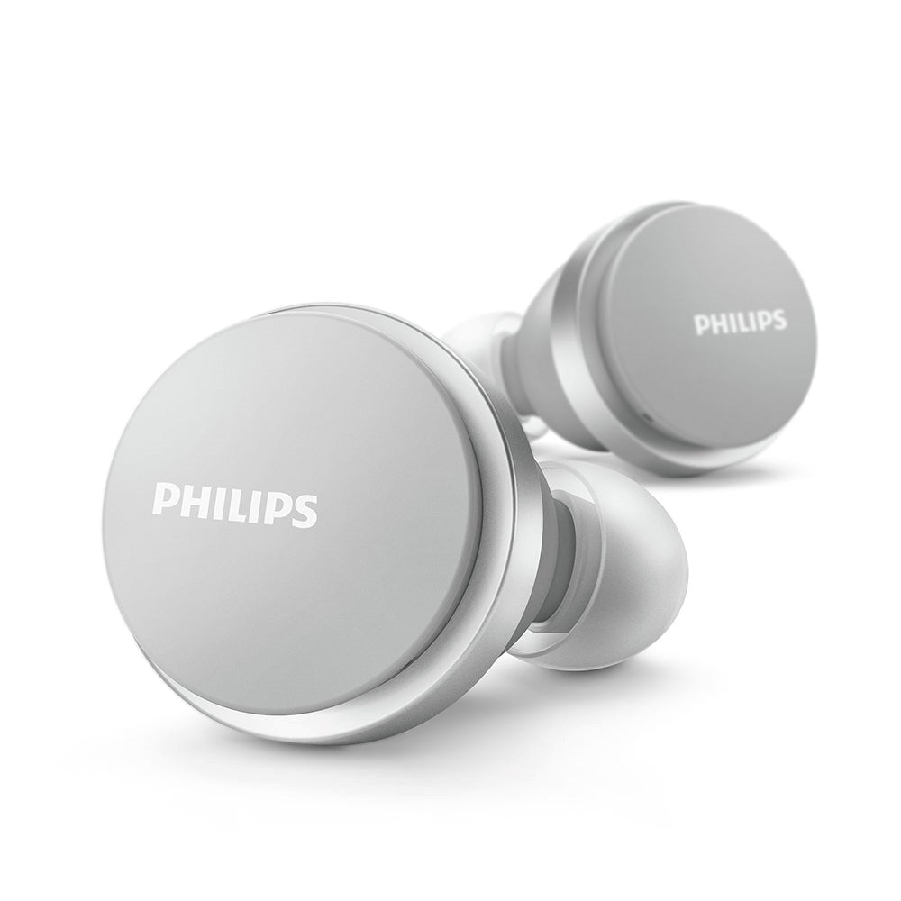 Philips Series 8000 True Wireless Headset In-Ear med Noise Canceling Pro och Trådlös Qi-laddning - Grå