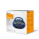 Denver TCL-212BTP Bluetooth Högtalare m. CD-Spelare - Svart / Blå
