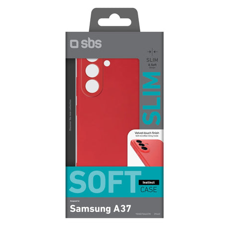 Samsung Galaxy A37 SBS Instinct Plast Skal - Röd