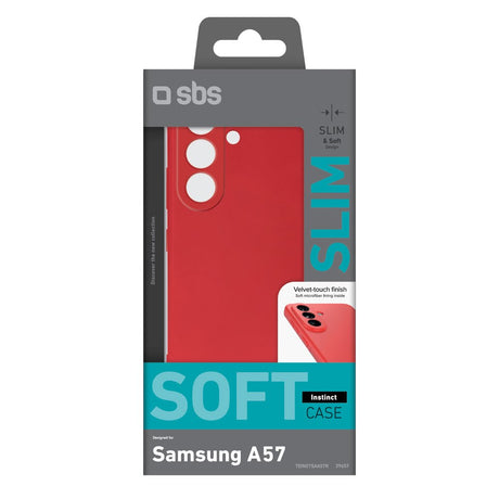 Samsung Galaxy A57 SBS Instinct Plast Skal - Röd