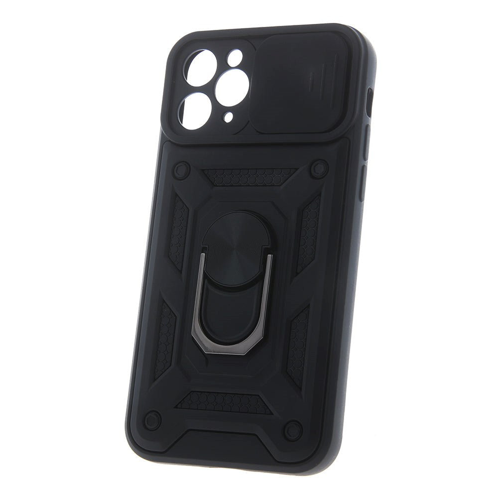 iPhone 12 / 12 Pro Defender Tåligt Skal med Magnetisk Stativfunktion och Camslider