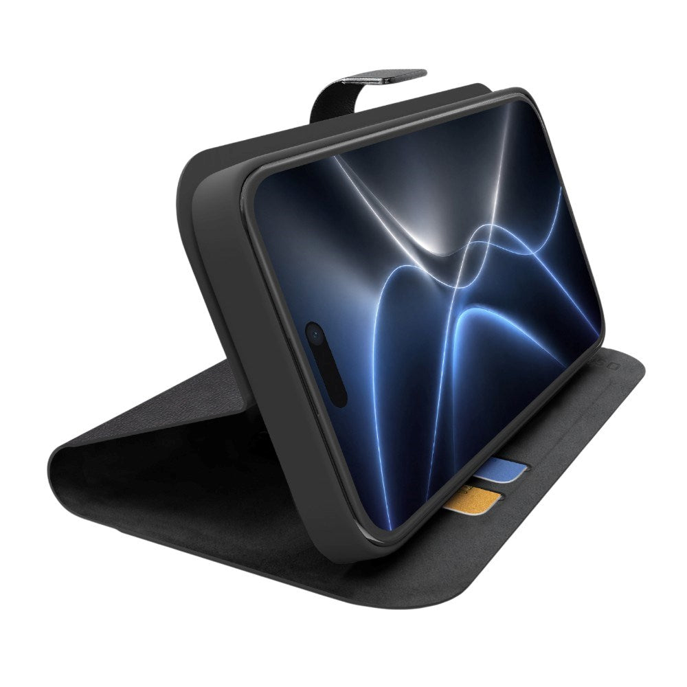 iPhone 18 Pro SBS Wallet Smart Fodral - Svart