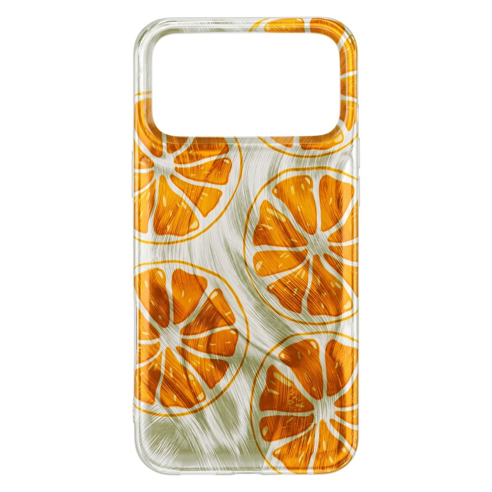 iPhone 15 TFO Ultra Trendy Sommar Skal - Orange
