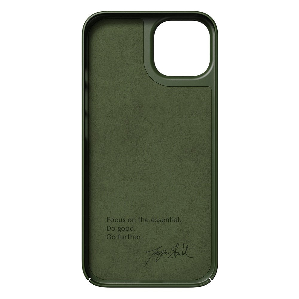 iPhone 14 Nudient Thin Case Skal - Pine Green