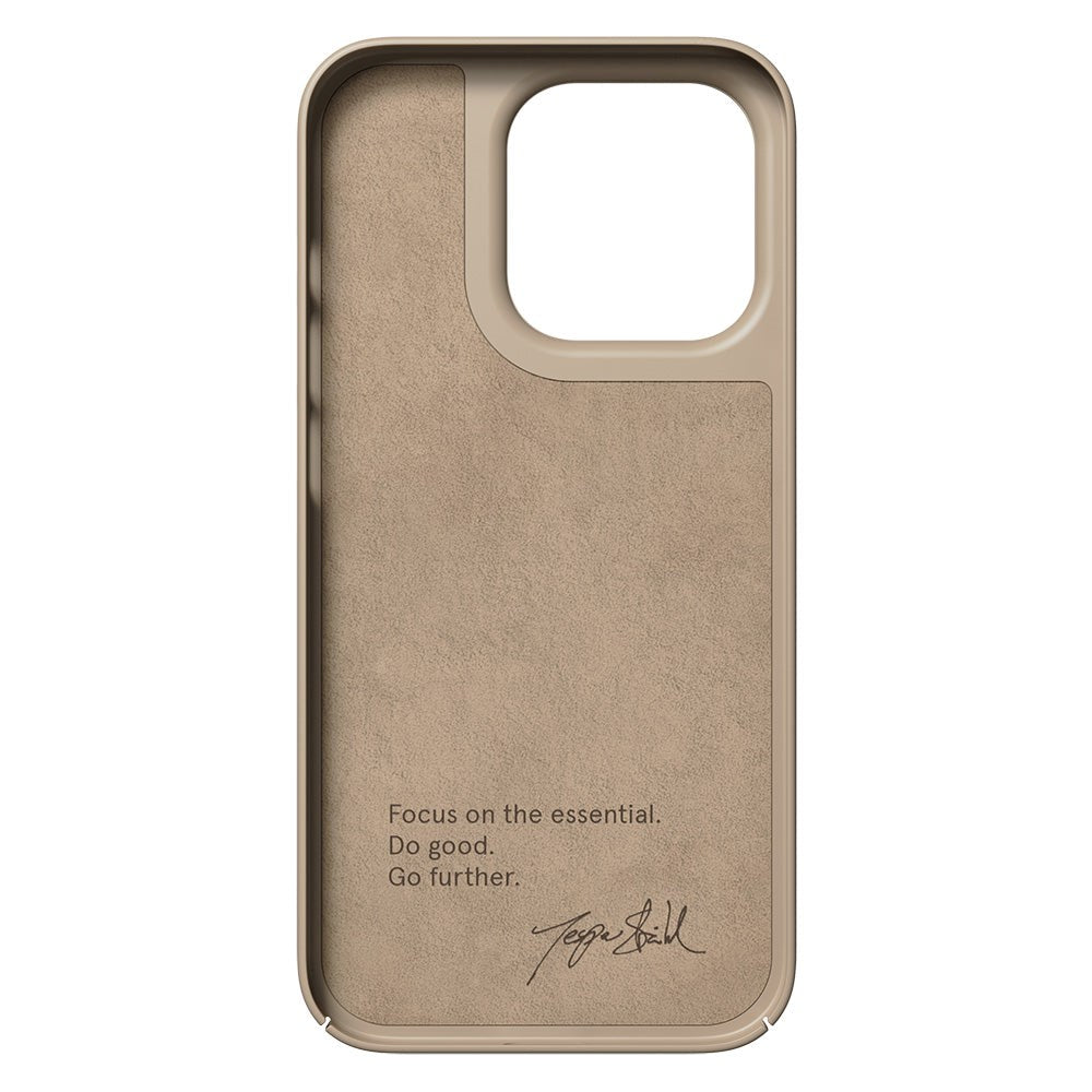 iPhone 14 Pro Nudient Thin Case Skal - Clay Beige