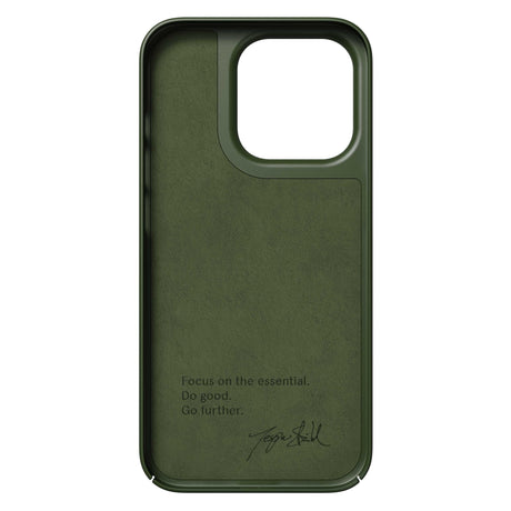 iPhone 14 Pro Nudient Thin Case Skal - MagSafe-kompatibelt - Pine Green