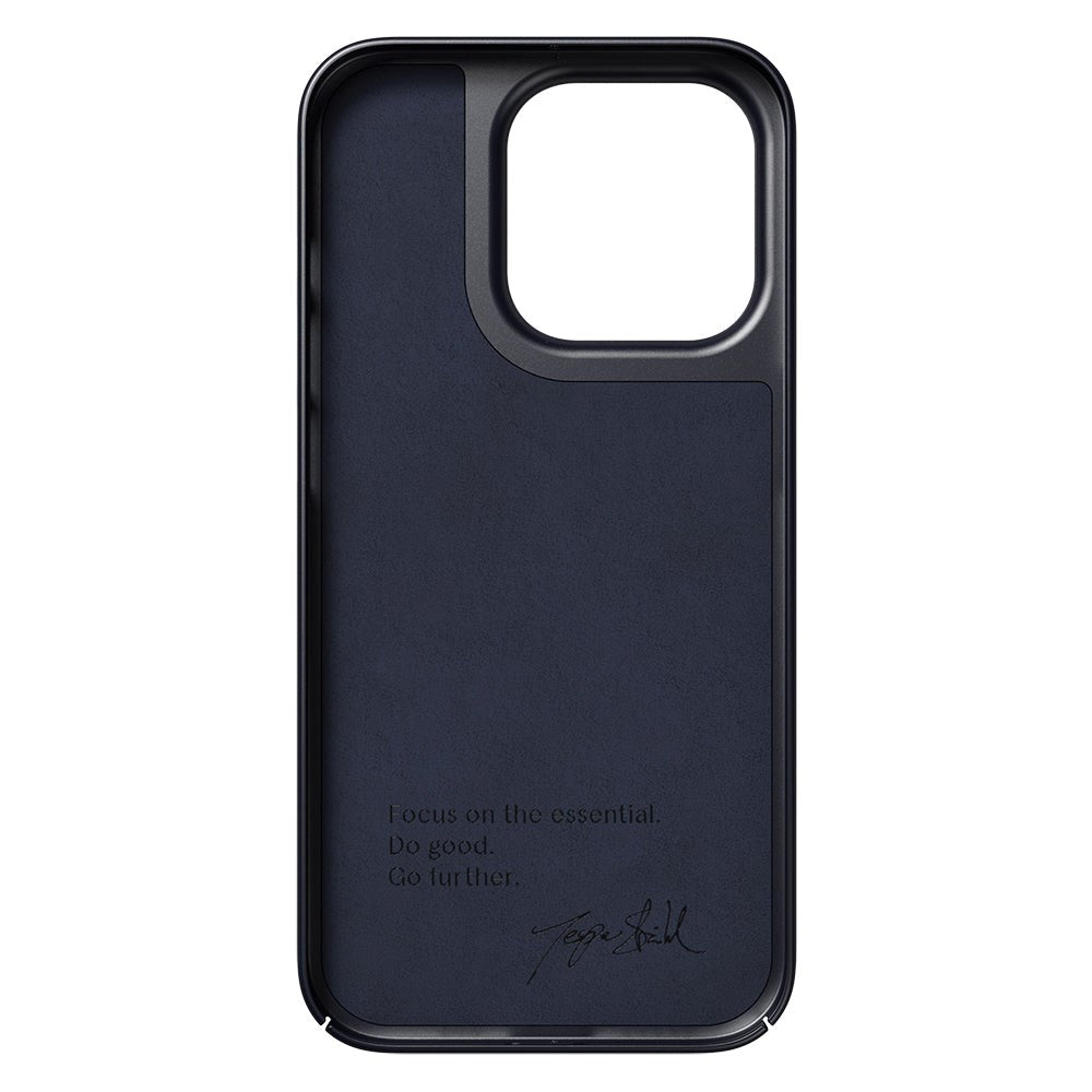 iPhone 14 Pro Nudient Thin Case Skal - Midwinter Blue