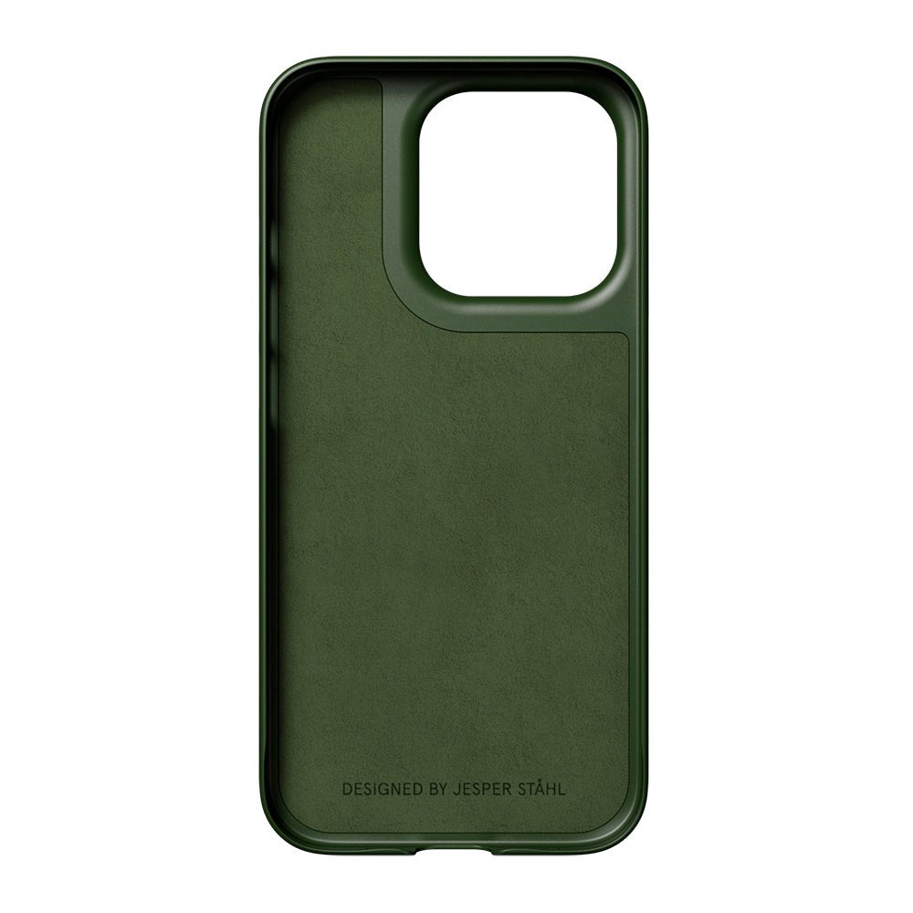 iPhone 15 Pro Nudient Thin Case Skal - MagSafe-kompatibelt - Pine Green