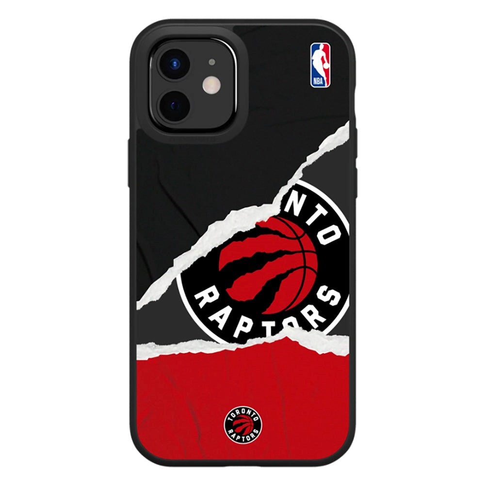 iPhone 12 / 12 Pro RhinoShield SolidSuit Tåligt NBA Skal med Toronto Raptors - Sweat and Tears