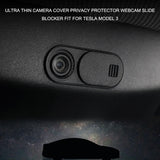 Tesla Model 3 2017-2019 Webcam Cover - Svart