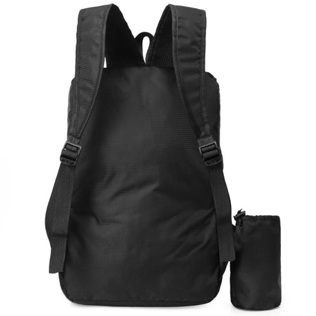 Vattentålig Nylon 20L Ryggsäck (42 x 28cm) - Svart