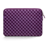 Trunk Neoprene Sleeve för MacBook 13" (30.5 x 21.5 x 1.5 cm) - Medium Purple Tartan
