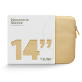 Trunk Neoprene Sleeve för MacBook 14" (31.5 x 22 x 1.5 cm) - Chardonnay