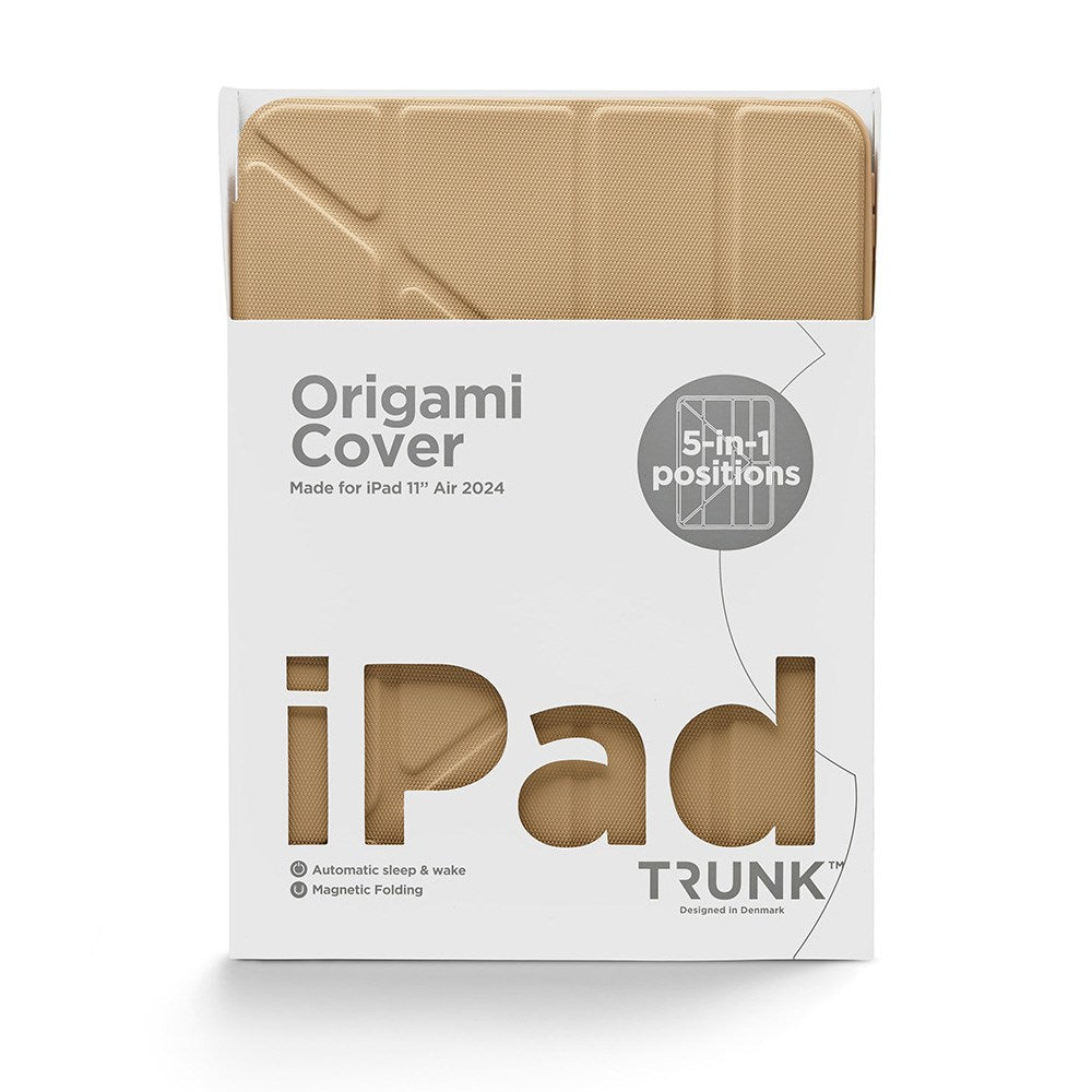 Trunk iPad Air 11" (2025 / 2024) Origami Fodral - Mocha