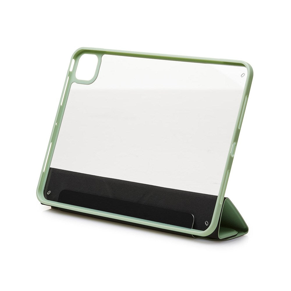 Trunk iPad Pro 11" (2025 / 2024) Origami Fodral - Lime Swirl