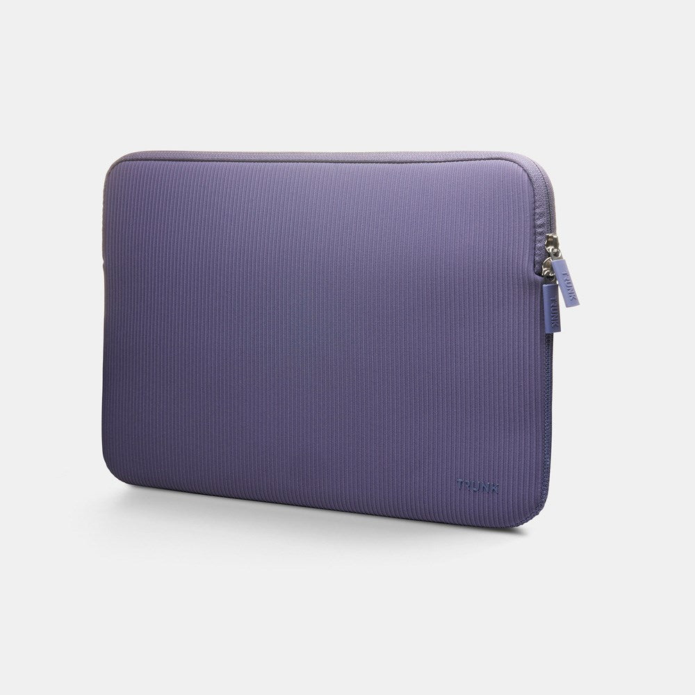 TRUNK 14" MacBook Pro Ribbed Velvet Sleeve - Purpur