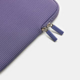 TRUNK 14" MacBook Pro Ribbed Velvet Sleeve - Purpur