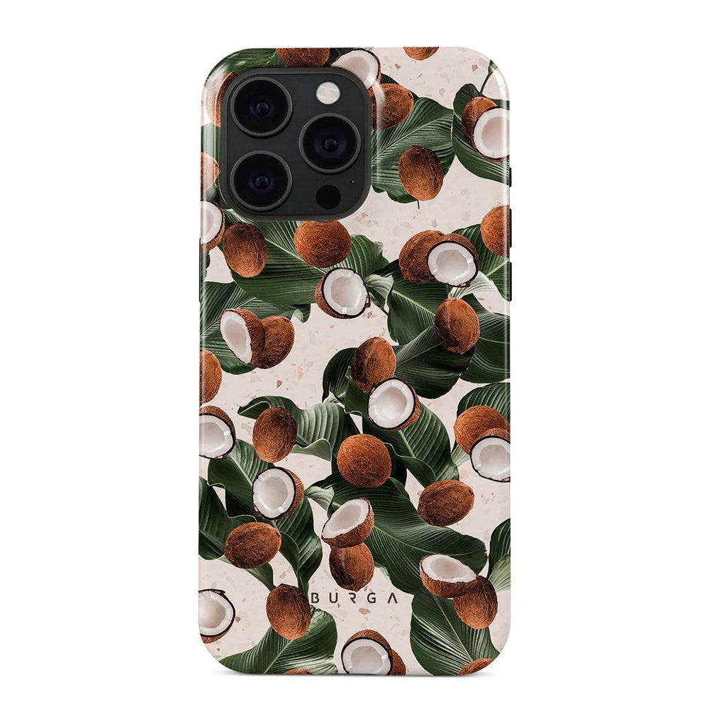 iPhone 15 Pro Burga Tough Fashion Skal - Coconut Crush