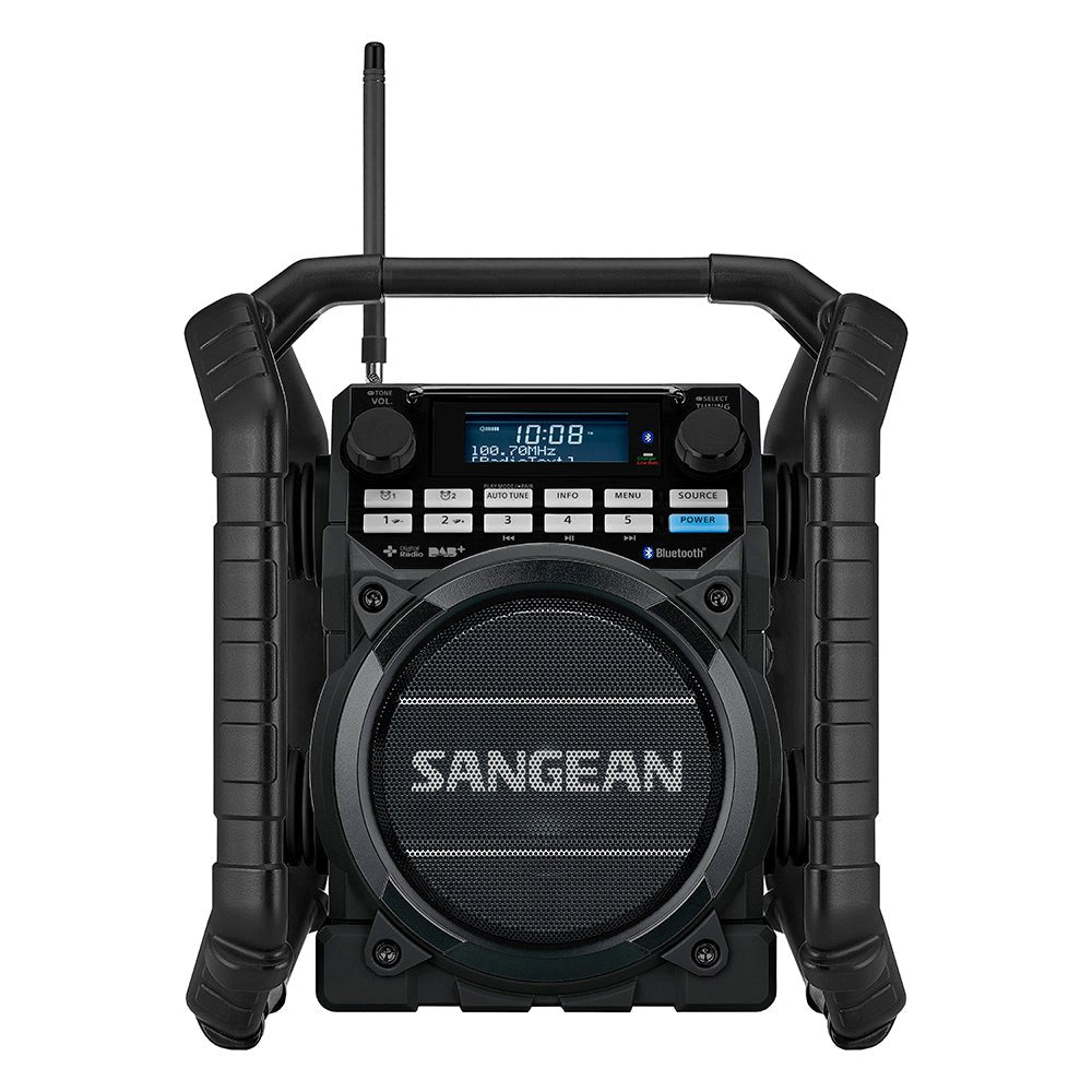 SANGEAN Utility 40 Plus Bluetooth Högtalare & Radio - Svart