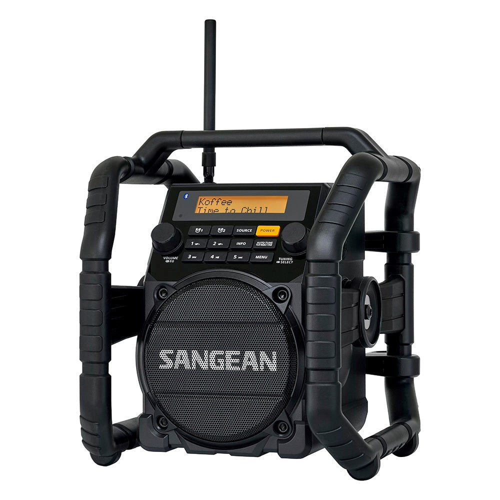 SANGEAN Utility 50 Bluetooth Högtalare & Radio - Svart