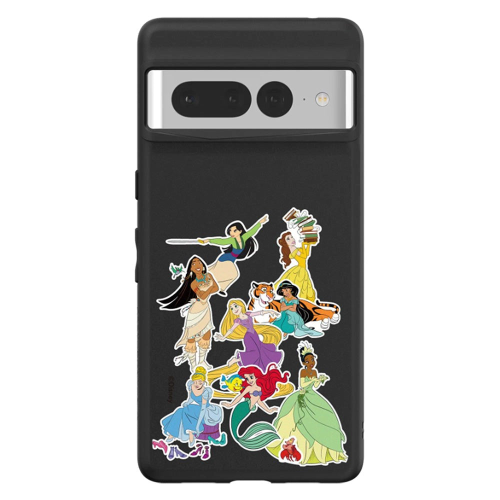 Google Pixel 7 Pro RhinoShield SolidSuit Tåligt Skal - Disney Princess - Princesses