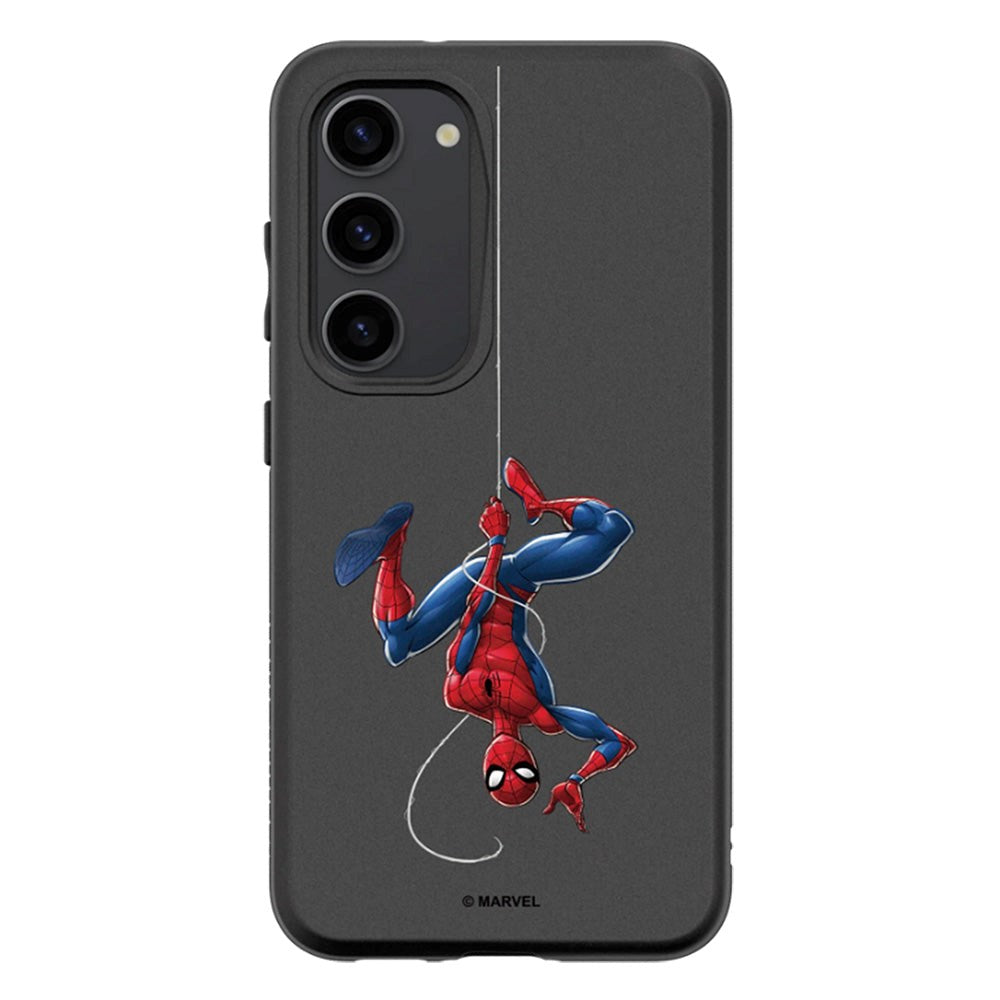 Samsung Galaxy S23 RhinoShield SolidSuit Tåligt Skal med Marvel - Spider-man Upside Down