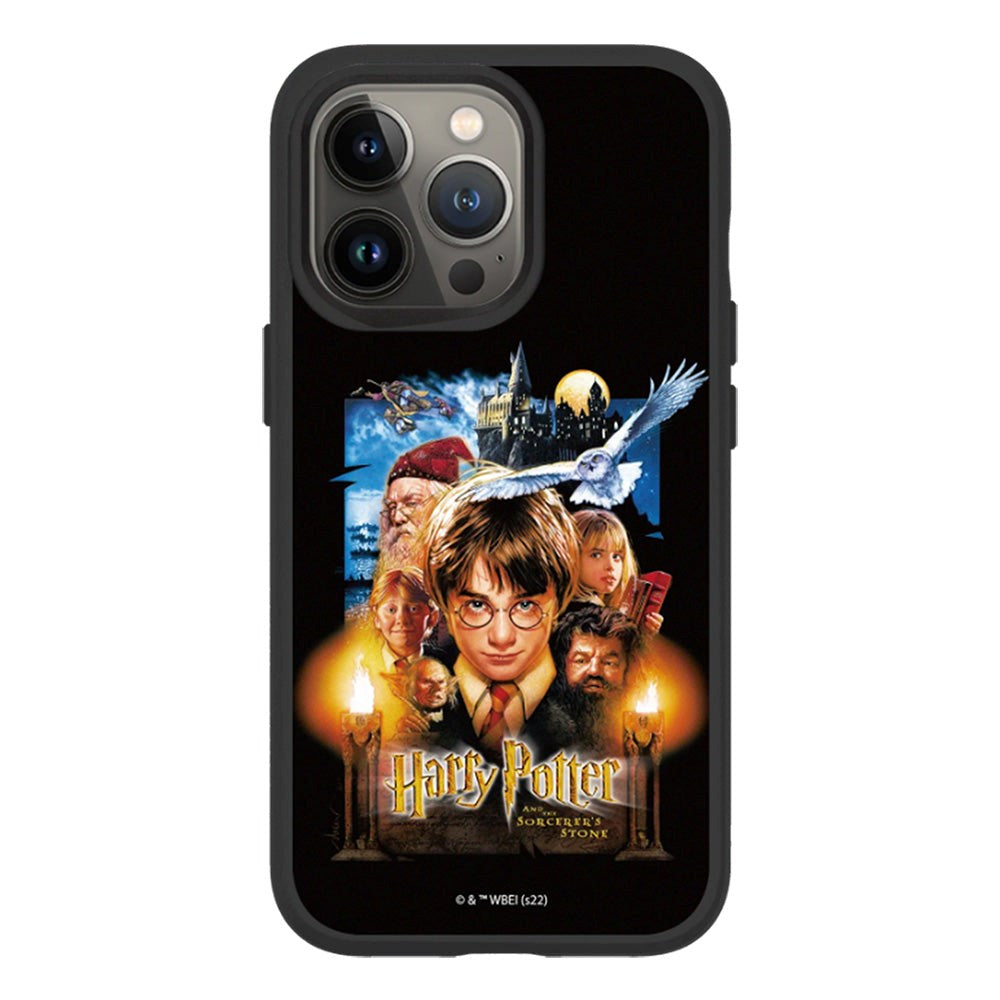 iPhone 13 Pro RhinoShield SolidSuit Tåligt Skal - Harry Potter - The Sorcerer's Stone