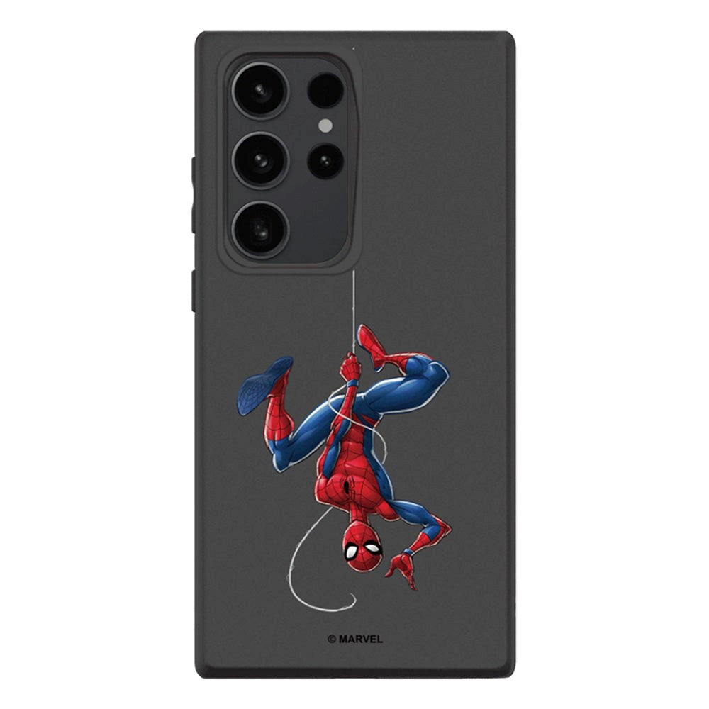 Samsung Galaxy S23 Ultra RhinoShield SolidSuit Tåligt Skal med Marvel - Spider-man Upside Down